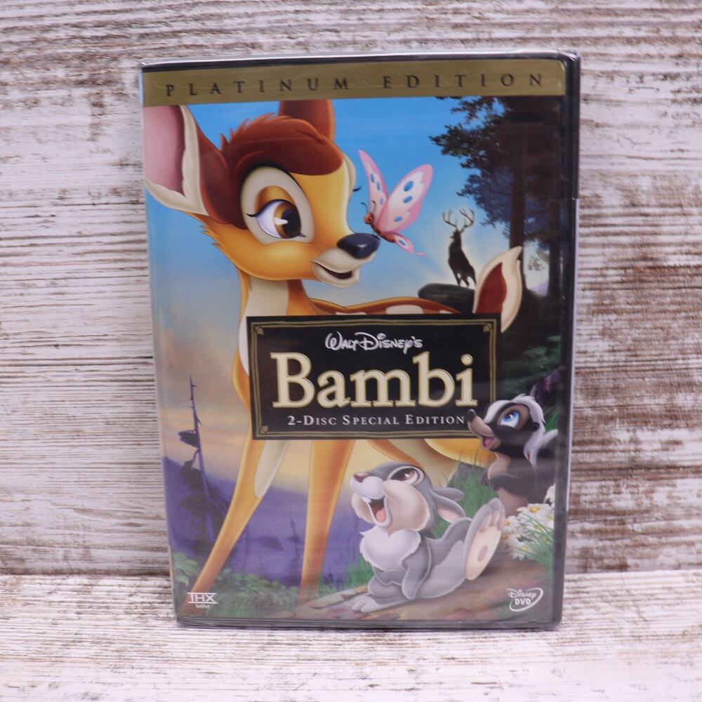 Bambi (DVD, 2-Disc Set, Special Edition/Platinum Edition) - NEW SEALED